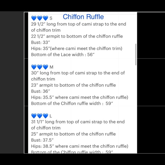 Ivory Chiffon Trim Top/Shirt/Tank Extender NWT - Picture 11 of 11